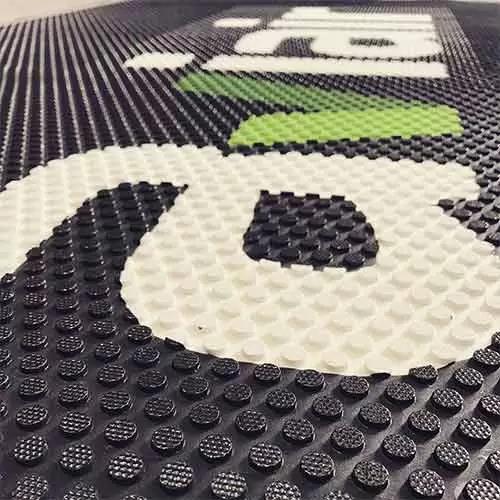 Rubber Scrapper Logo Mat